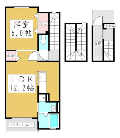 【間取り】 | ベルモーデ