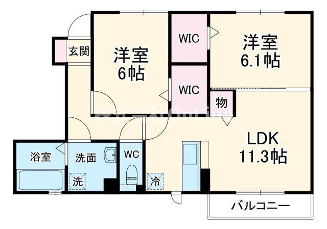 【間取り】 | セント コリーヌ A棟