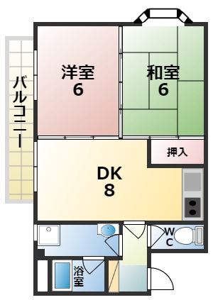 【間取り】 | マンションポプリ