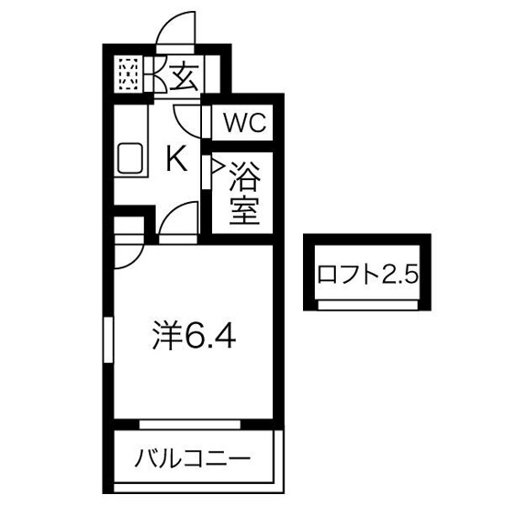 【間取り】 | シャンブル塩原 | 現況優先。