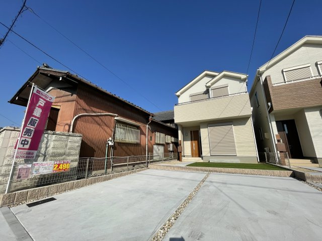 中川区下之一色町８期全３棟<仲介手数料無料　正色小学校・一色中学校〉の外観|〈内覧予約キャンペーン実施中！〉マックスバリュde住まい相談までご連絡下さい。