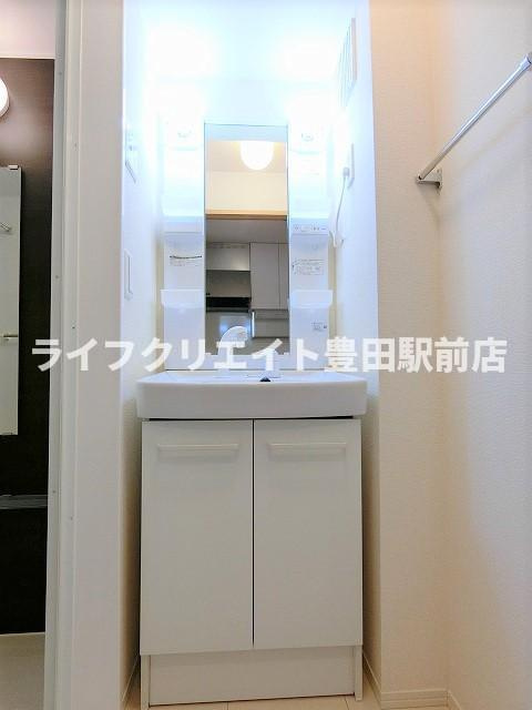 ヴェルデⅡの独立洗面台