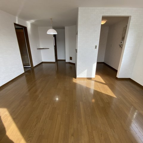 コーポプリムラの居間・リビング|おしゃれなリビングです