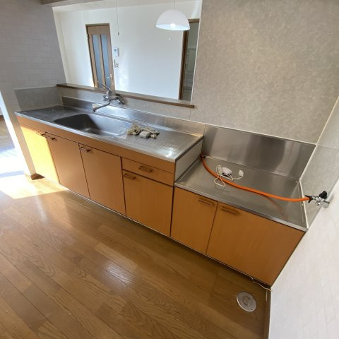 コーポプリムラのキッチン|キッチンでお料理をお楽しみください