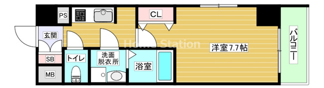 【間取り】 | サムティ大阪WESTグランジール