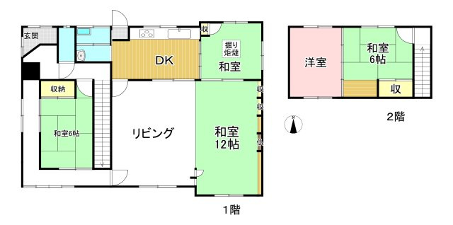 【間取り】 | 各務原市尾崎北町７丁目