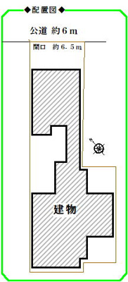 【区画図】 | オラシオン人宿Ⅱ