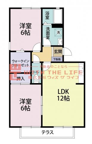 アークアムールⅠ【キャッシュバック対象物件】の間取り
