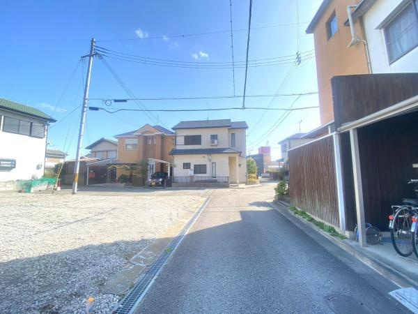 和歌山市和歌浦東１丁目土地の前面道路含む現地写真
