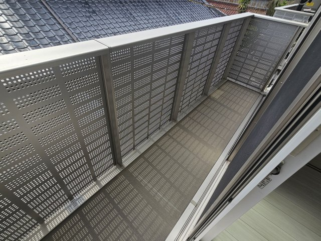 リコルド住吉のバルコニー