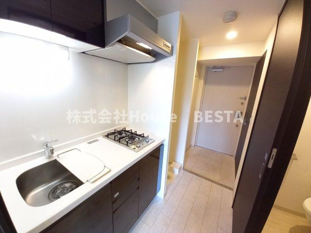 エステムコート神戸ハーバーランド前Ⅶレーベルのキッチン