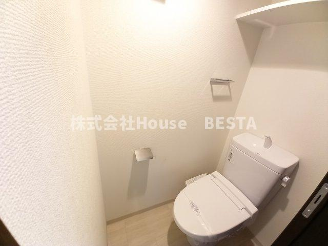 エステムコート神戸ハーバーランド前Ⅶレーベルのトイレ