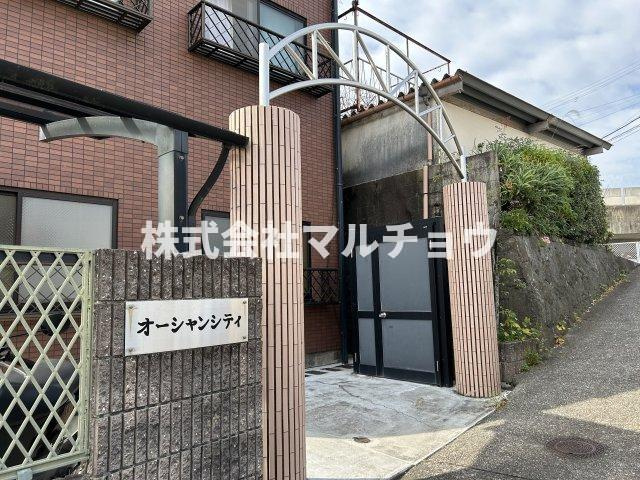 オーシャンシティの外観|外観は落ち着いています