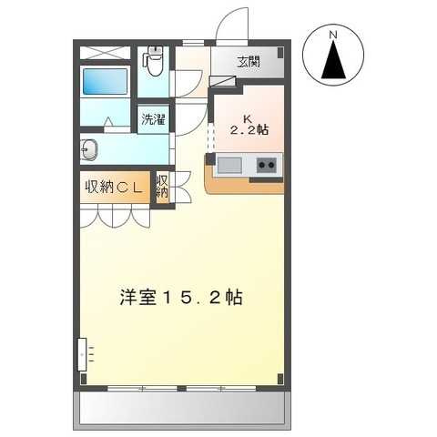 エスポアＦＵＪＩ　　　刈谷市近郊の賃貸はクラスホームの間取り
