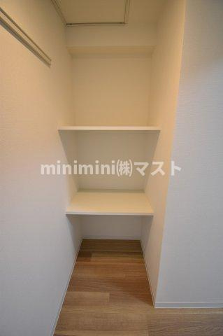 ミラノ堺筋の収納