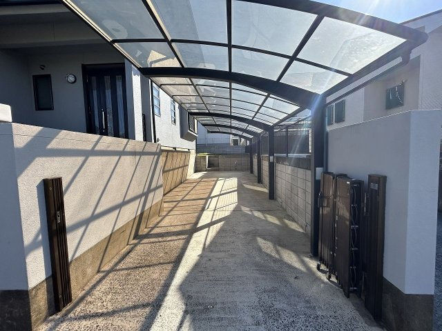 宗像市自由ヶ丘５丁目戸建ての駐車場