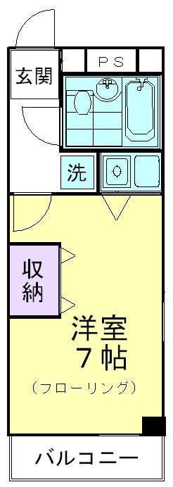 コンフォール田中の間取り