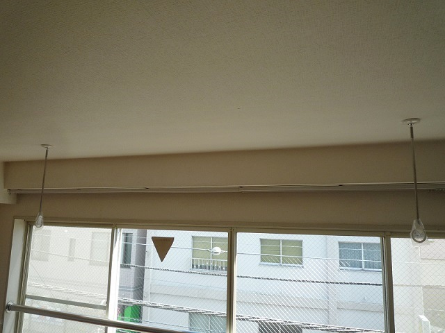 グランプラスの設備|室内物干し（新設）