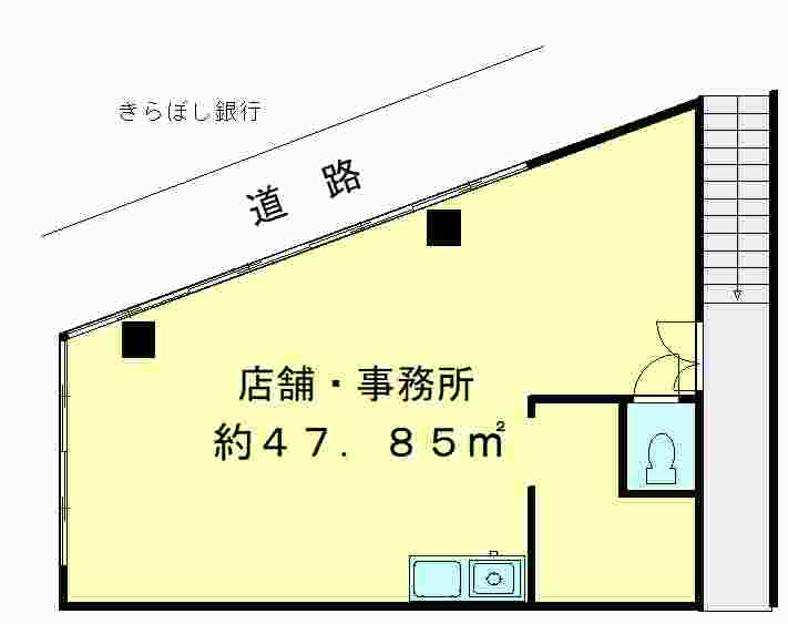 東晃ビルの間取り