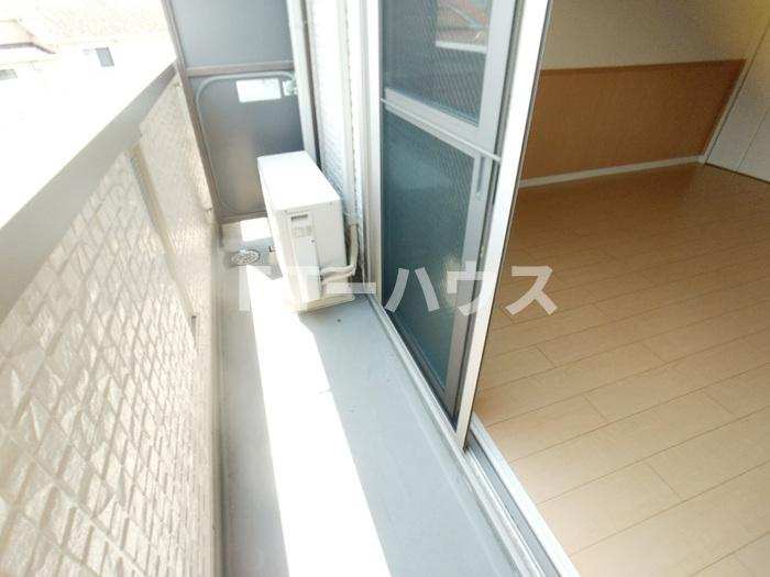 千葉市花見川区幕張町４丁目のアパートのバルコニー|バルコニー
