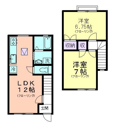 プロミネントⅡの間取り