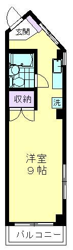 パルテノン久米川の間取り