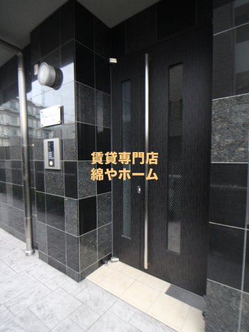 ミラージュ帝塚山のエントランス|ゆとりのあるエントランスです