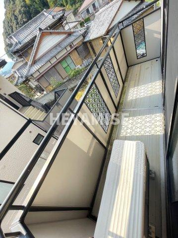 セジュール山口のバルコニー