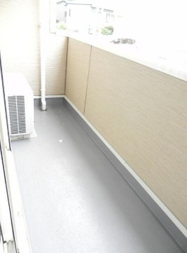 アルバシエロⅢのバルコニー