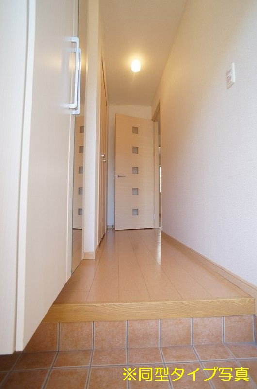 アルバシエロⅢの玄関