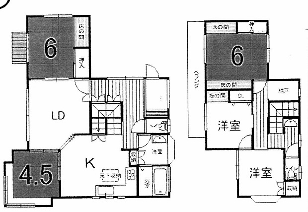 【間取り】の画像