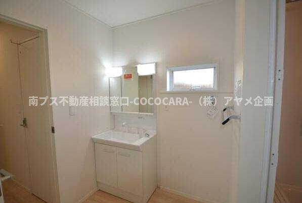 新築戸建　田島　１号棟　4ＳＬＤＫの独立洗面台