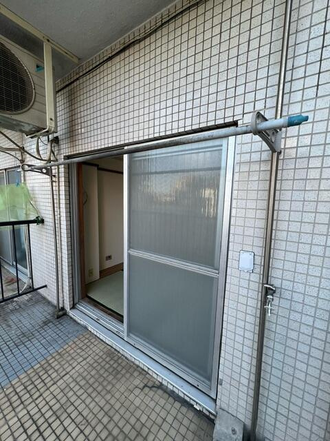 ニューシャトレーマンションのバルコニー