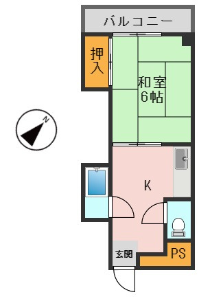 ニューシャトレーマンションの間取り