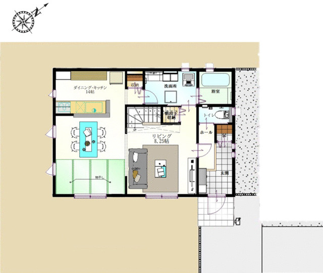 【間取り】の画像