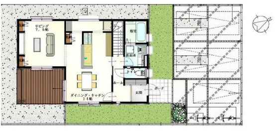 【間取り】の画像