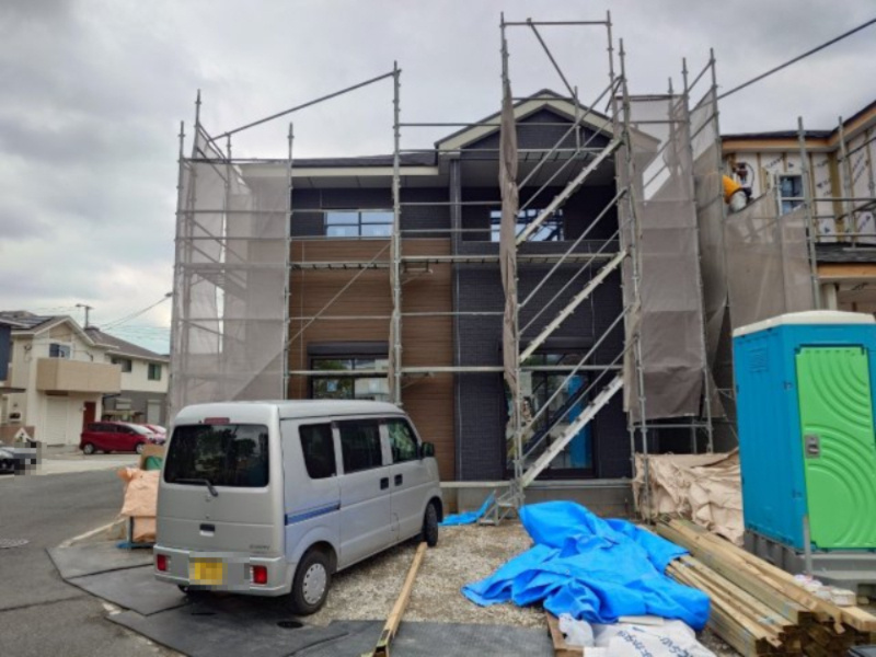 ーFITーフィットー小倉南区南方４丁目1期　【小倉南区　新築戸建て】の駐車場|現地撮影　2023,11,30　ーFITーフィットー小倉南区南方４丁目1期　【小倉南区　新築戸建て】