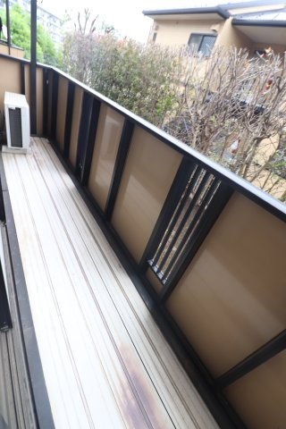 パーシモンⅠのバルコニー|※別号室の参考写真です