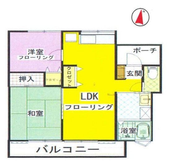 パーシモンⅠの間取り