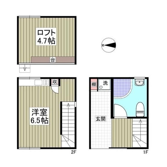 【間取り】 | バイカーズアパートメント