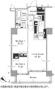 【間取り】 | パークアクシス日本橋浜町