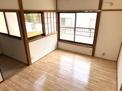 【トイレ】 | 五個荘日吉町貸家 | 落ち着いた色調のトイレです