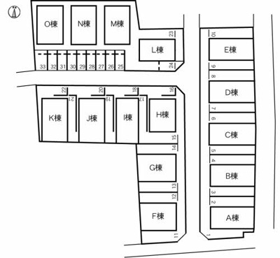【区画図】 | グランコート久万ノ台