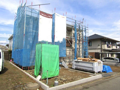 【外観】 | ブルーミングガーデン中央市山之神　1号棟 | 外観です