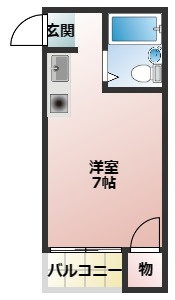 プレアール上神田の間取り