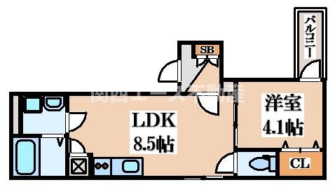 【間取り】 | GRANDIR瓢箪山