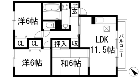 【間取り】