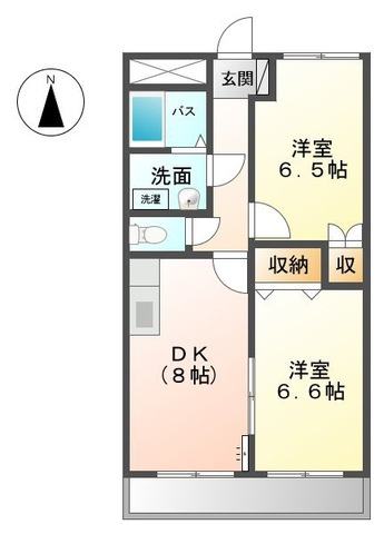 【間取り】 | ミレニアム福田