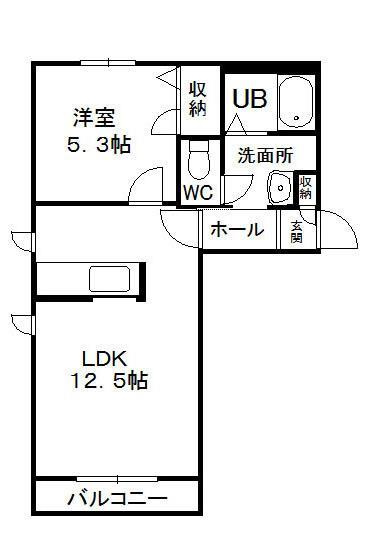 アルブルの間取り