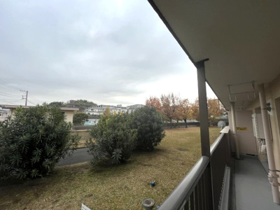 【展望】 | 北磯子住宅1号棟 | １階部分からの眺望です。